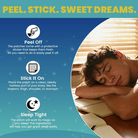 LabPack Sleep Patch lifestyle scene on bedside table
