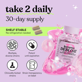 Lemme Probiotic Capsules in packaging
