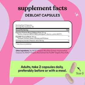 Lemme Probiotic Capsules on a wooden table