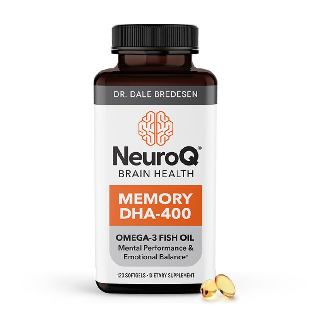 LifeSeasons NeuroQ Memory DHA-400 120 softgels front view