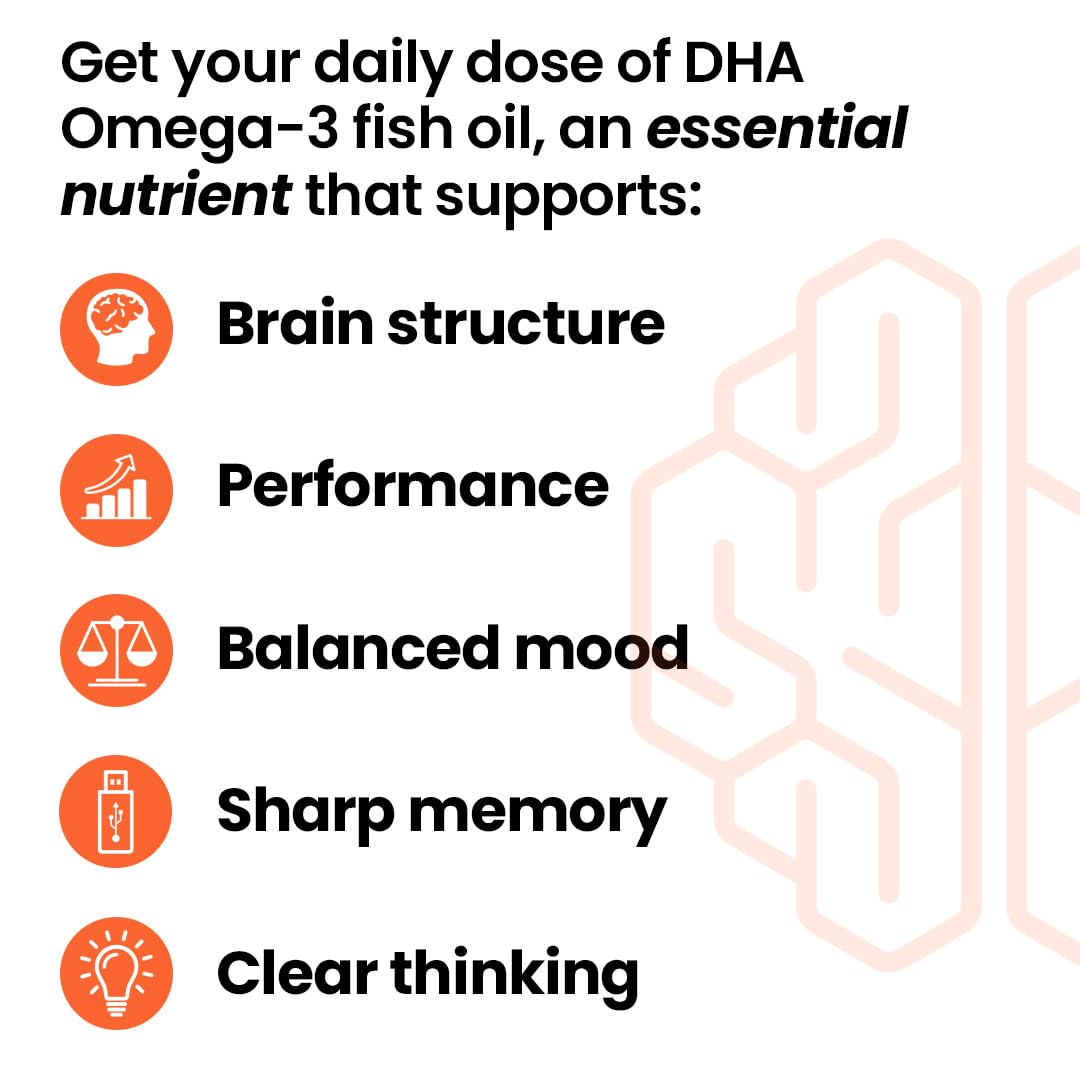 LifeSeasons NeuroQ Memory DHA-400 softgel close-up