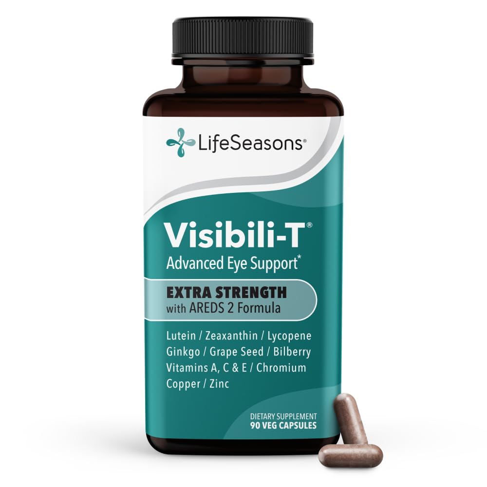 LifeSeasons Visibili-T Extra Strength 90 Capsules front view