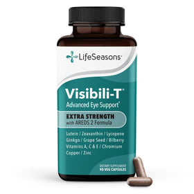 LifeSeasons Visibili-T Extra Strength 90 Capsules front view