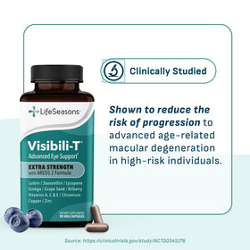 LifeSeasons Visibili-T Extra Strength capsule close-up