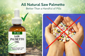 Lifestyle scene with PHYTO LIFE Pure Saw Palmetto Oil