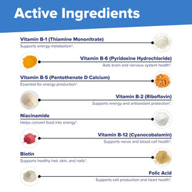 Lifestyle scene with quality Source Balance B Complex tablets