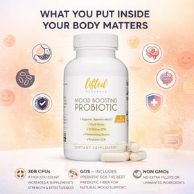 Lifted Naturals Mood support Probiotic lifestyle scene