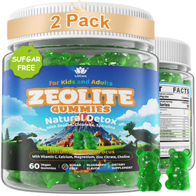 LILICARE Zeolite Dêtõx Gummies 120ct front view