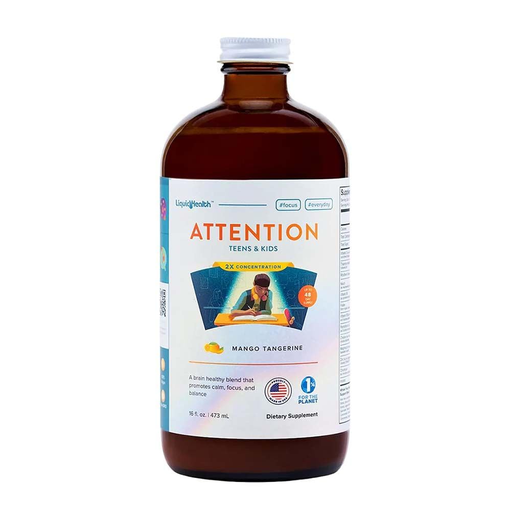LIQUIDHEALTH Attention Liquid Multivitamin 16 oz front view