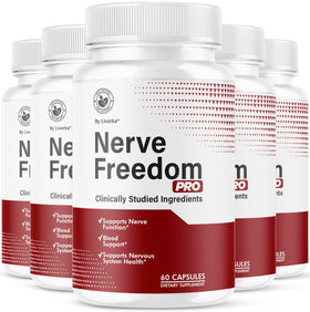LIVORKA Nerve Freedom Pro Capsules 300 count bottle front view