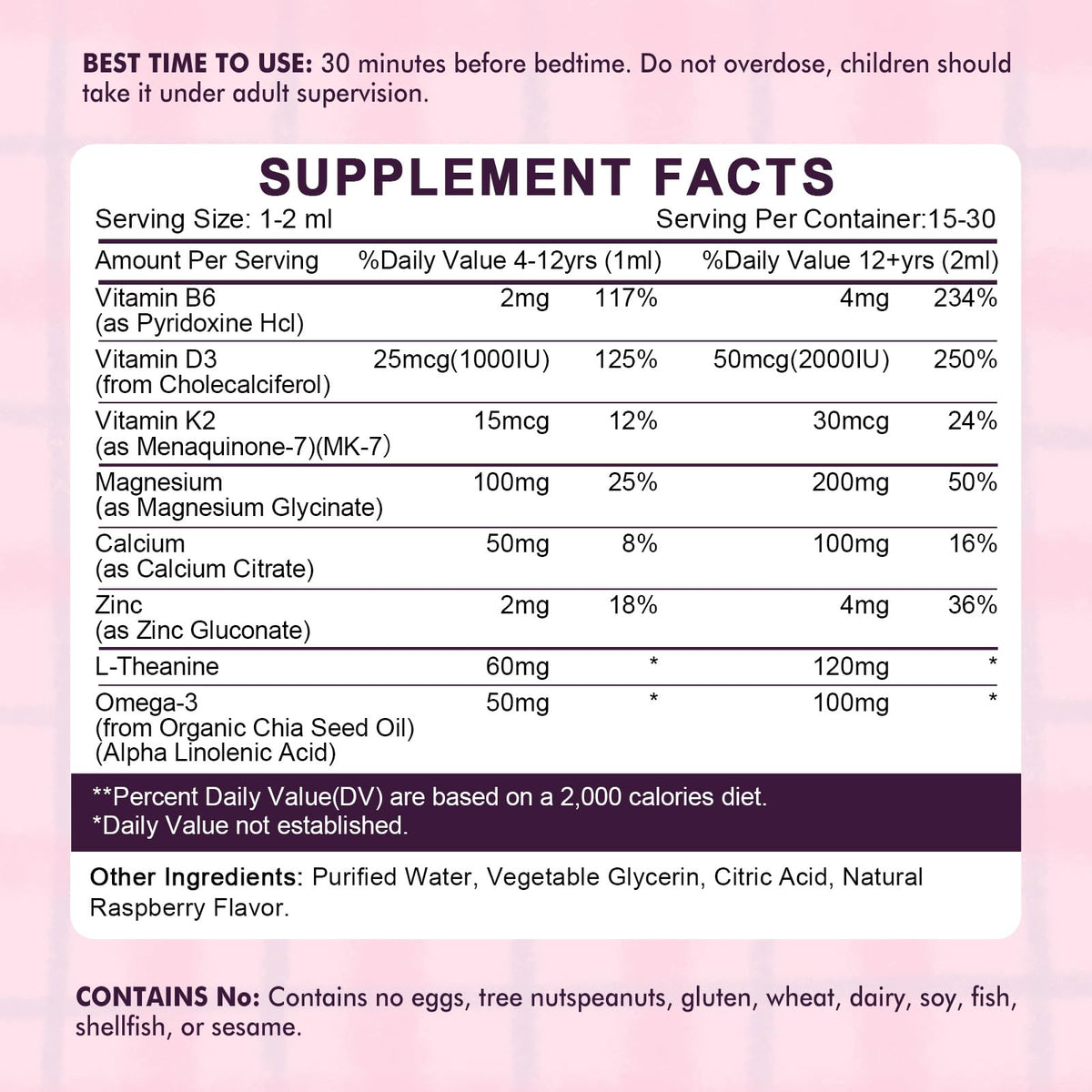 LUCNVEM Kids Magnesium Glycinate Sleep Liquid Drops lifestyle scene with kids