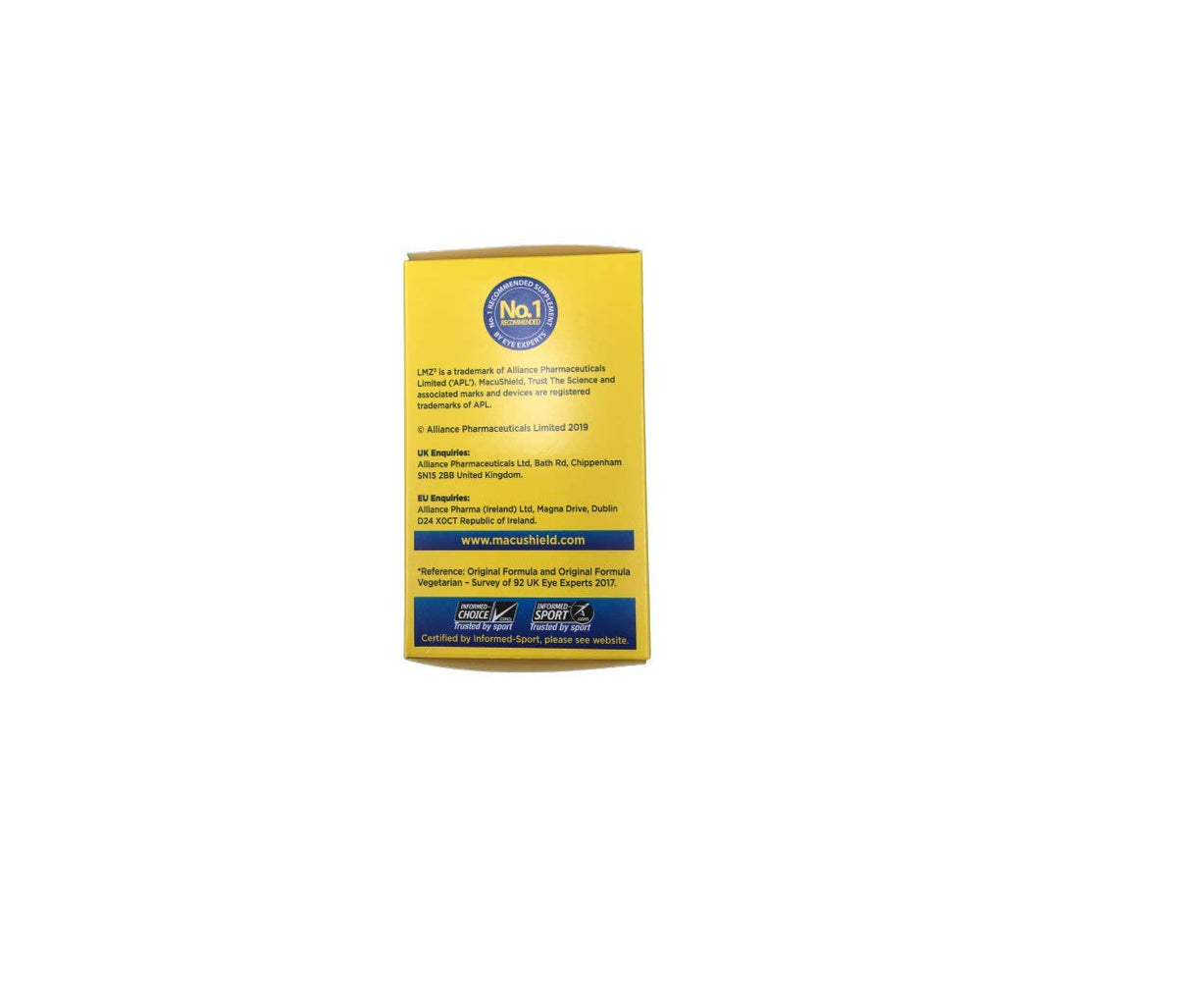 MacuShield Macushield Capsules 90 count pack