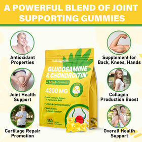 Mafetgmies Glucosamine Chondroitin Gummies in a bowl