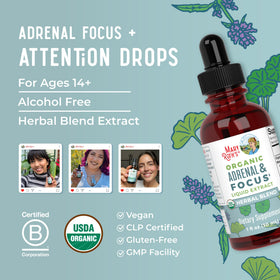 MARYRUTH'S Nootropic Focus Supplement on a kitchen counter