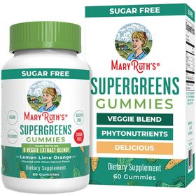 MARYRUTH'S Super Greens Gummies bottle front view
