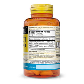 MASON NATURAL Vein Erect L-Arginine & Maca side view of packaging