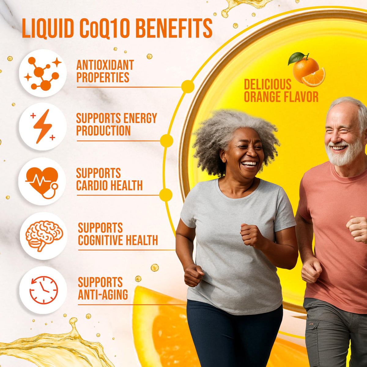 MBS Biotechnology Liquid CoQ10 120mg with vitamins C, D3, B2, K2