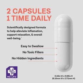 MD.LIFE Lock Jaw Assistance bottle with label