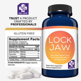 MD.LIFE Lock Jaw Assistance ingredients list