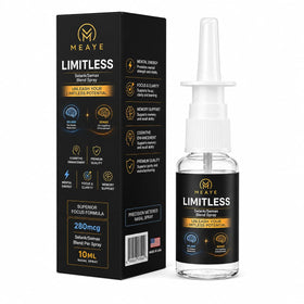 MEAYE Selank/Semax Blend Spray 10ml glass bottle front view