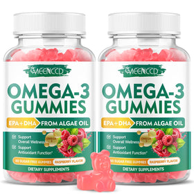 MEENCCD Omega-3 Gummies 1000mg front view packaging