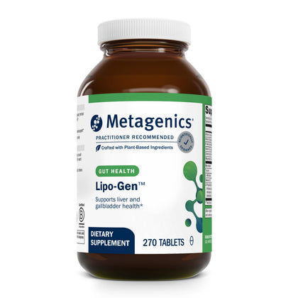 Metagenics Lipo-Gen 270 tablets front view