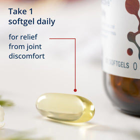 Metagenics SPM Active One Daily Supplement softgel in hand