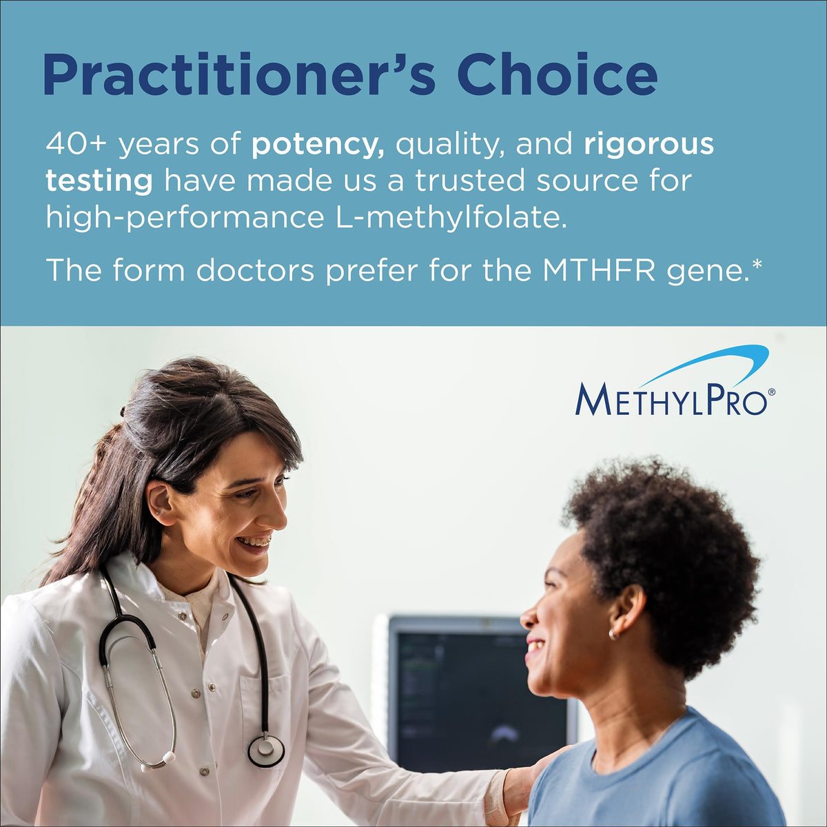 MethylPro B Complex bottle with capsules