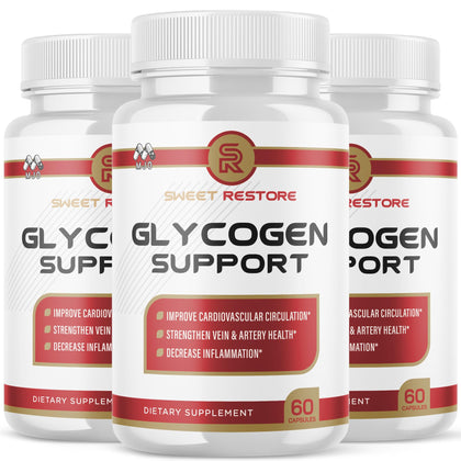 MJO Sweet Restore Glycogen Support Capsules front view