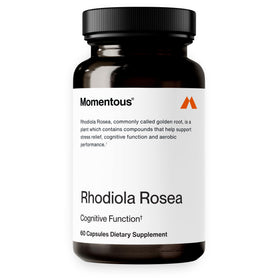 Momentous Rhodiola Rosea Root Extract 100mg capsule front view