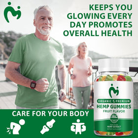 MOSRAY Hemp Gummies in a lifestyle setting