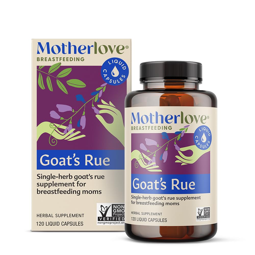 Motherlove Goat’s Rue 120 Liquid Capsules front view