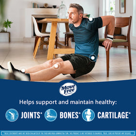 Move Free Advanced supplement facts panel