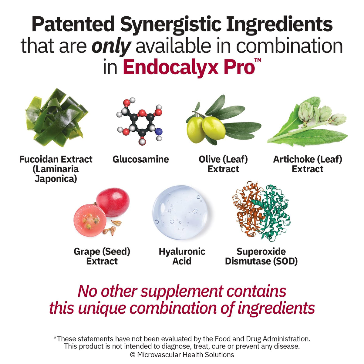 MYBODYRX Endocalyx Pro supplement bottle with a measuring spoon for dosage