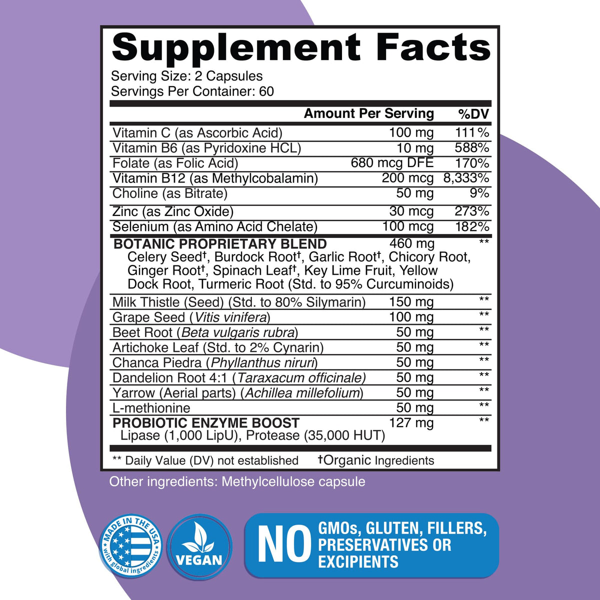 Naticura Liver Cleanse supplement capsules close-up
