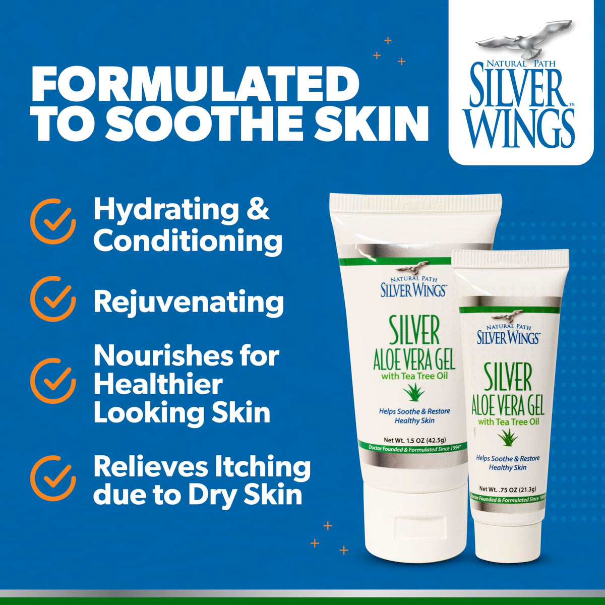 Natural Path Silver Wings Colloidal Silver Gel 200ppm packaging