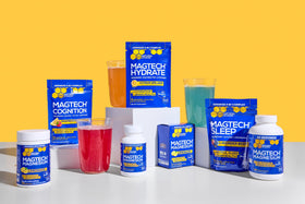 NATURAL STACKS MagTech Magnesium Cognition Powder serving suggestion