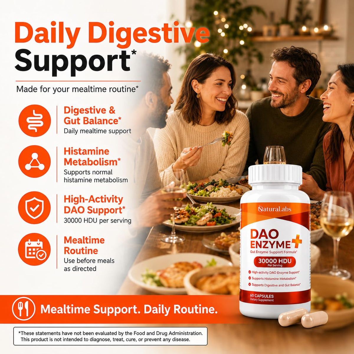 NATURALABS Histamine Blocker ingredients list
