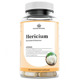 Nature Restore Lion's Mane Mushroom Extract Capsules front view