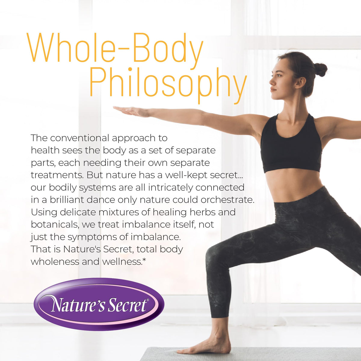 Nature's Secret Respiratory Support & Defense supplement with botanicals