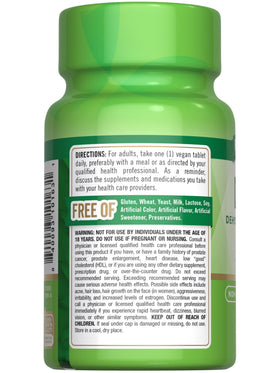 Nature's Truth DHEA 25mg Tablets displayed on a wooden table