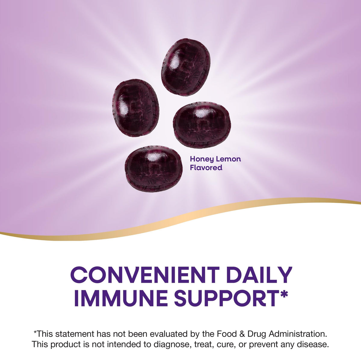 Nature's Way Sambucus Zinc Lozenges with elderberry and vitamin C ingredients