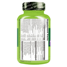 NATURELO Whole Food Multivitamin displayed with lifestyle items