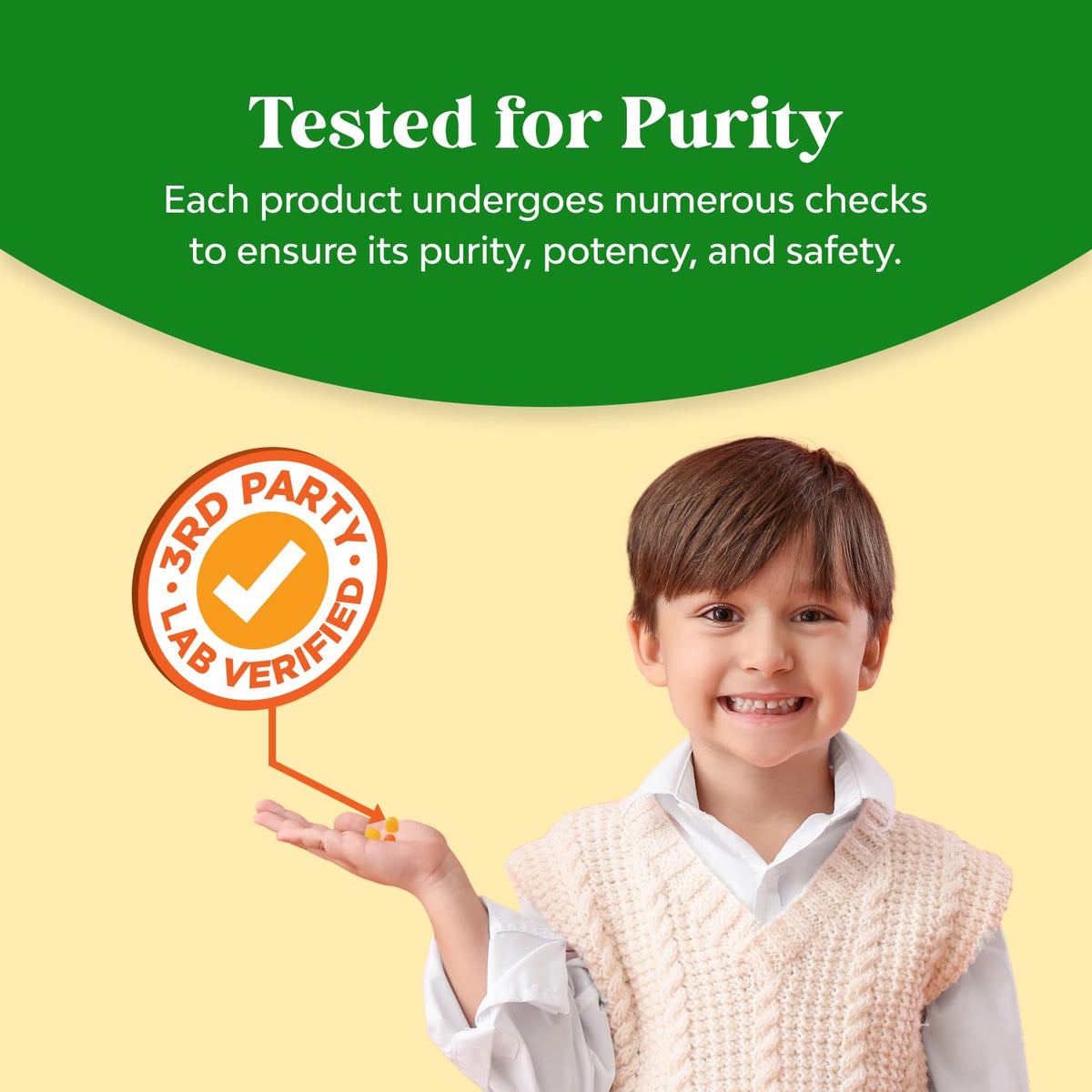 Natures Craft Omega DHA Gummies for Kids in a bowl