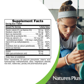 NaturesPlus Mega B-100 Complex packaging details