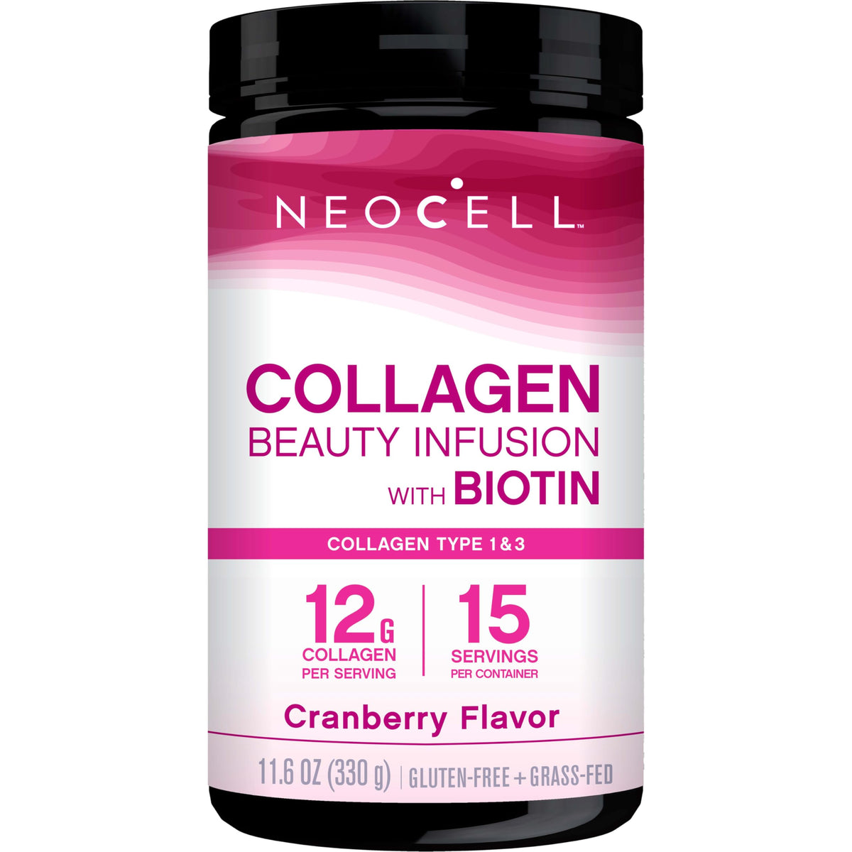 NeoCell Collagen Peptides Powder 431g canister front view