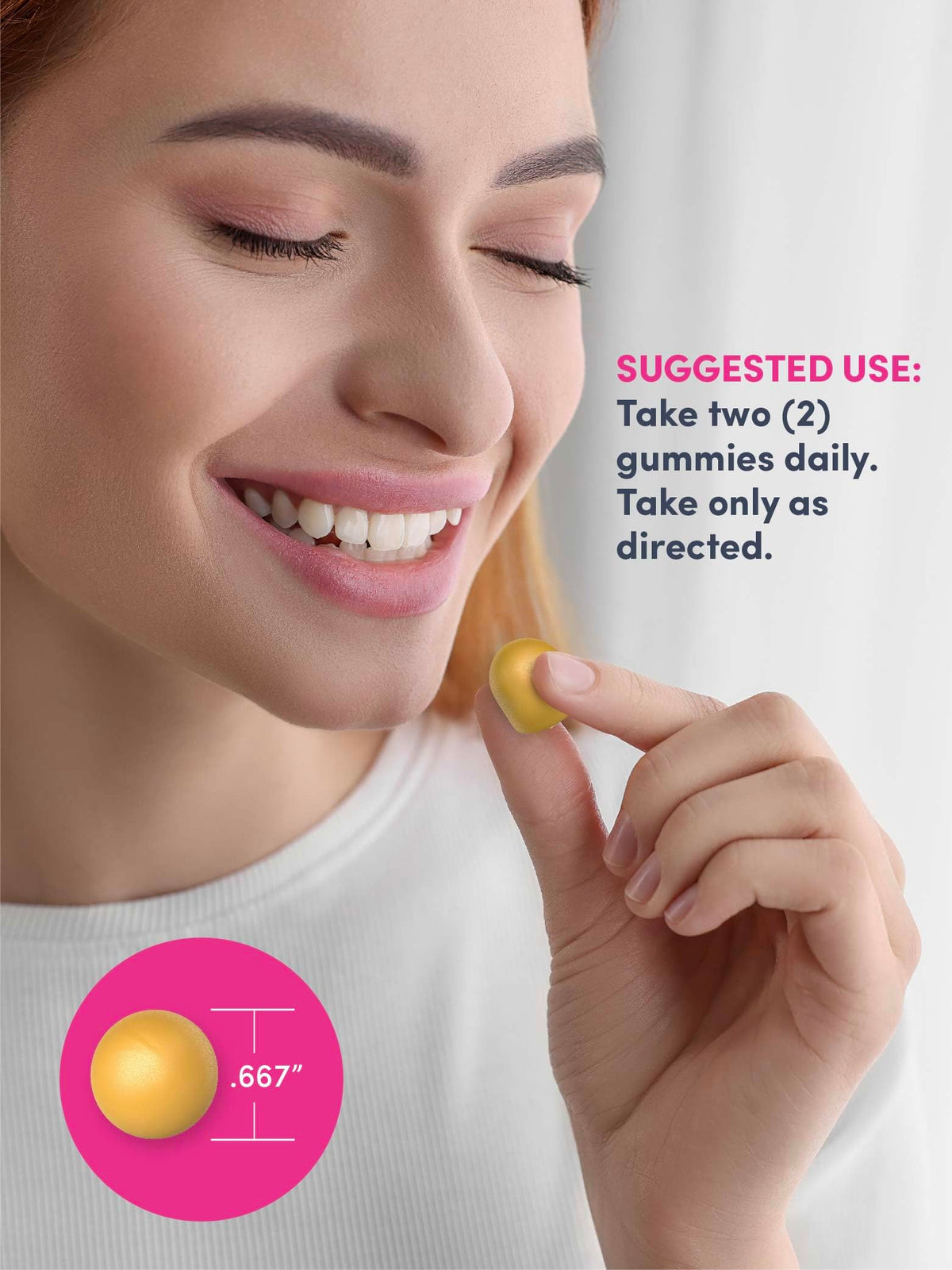 NeoCell Hair Skin and Nails Gummies in a lifestyle setting