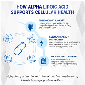 NESSARIT Alpha Lipoic Acid supplement ingredients list
