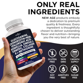 NEW AGE Joint Health Supplement capsule close-up