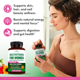 NEW AGE Multivitamin for Women capsule close-up